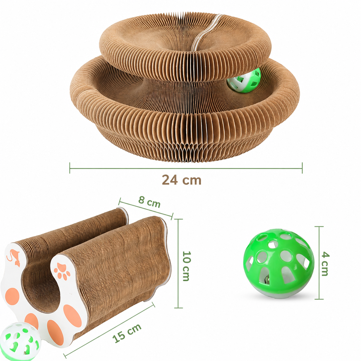 PawJoy KrabRoller – Interactieve Krab- & Speelbaan voor Katten
