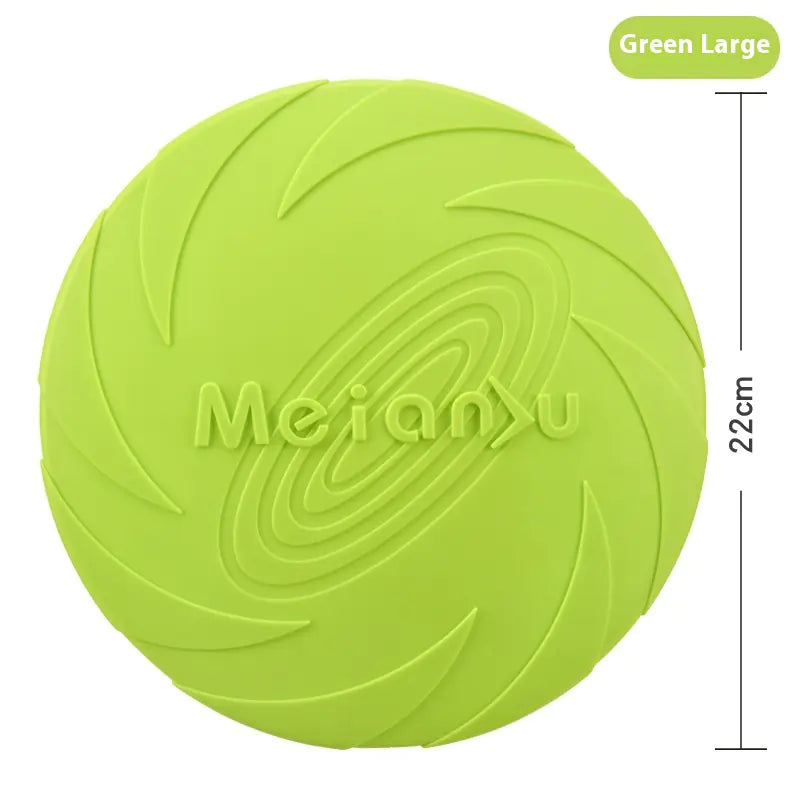 🟢Rubberen Frisbee – Apport! -  Voor energieke spelletjes in het park of de tuin