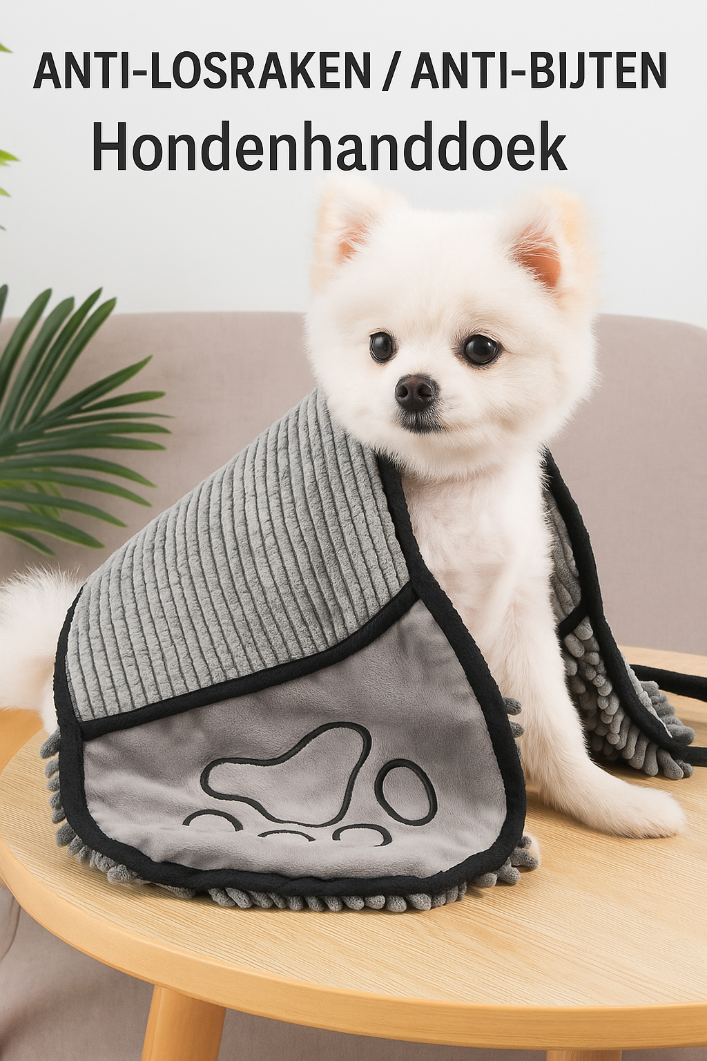 🐾 Sneldrogende Afdrooghanddoek voor Huisdieren