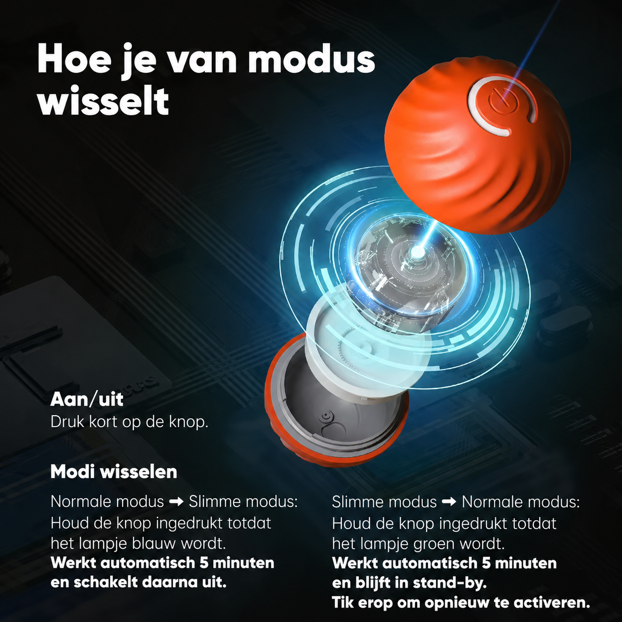 PawJoy SnackRoller – Interactieve Voerbal voor Honden