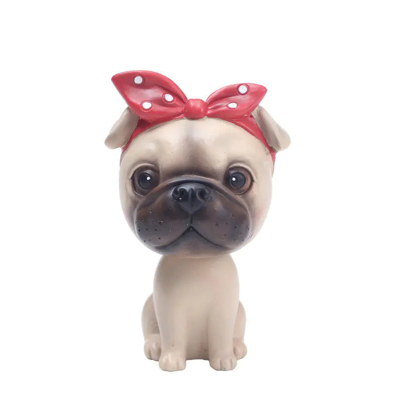 🐶 Luxury Bobblehead - Schattige decoratie voor je auto of bureau