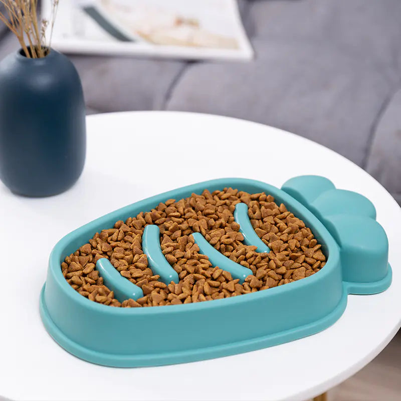 🧡 Slow Feeder Kom – Speels Eten, Minder Schrokken!