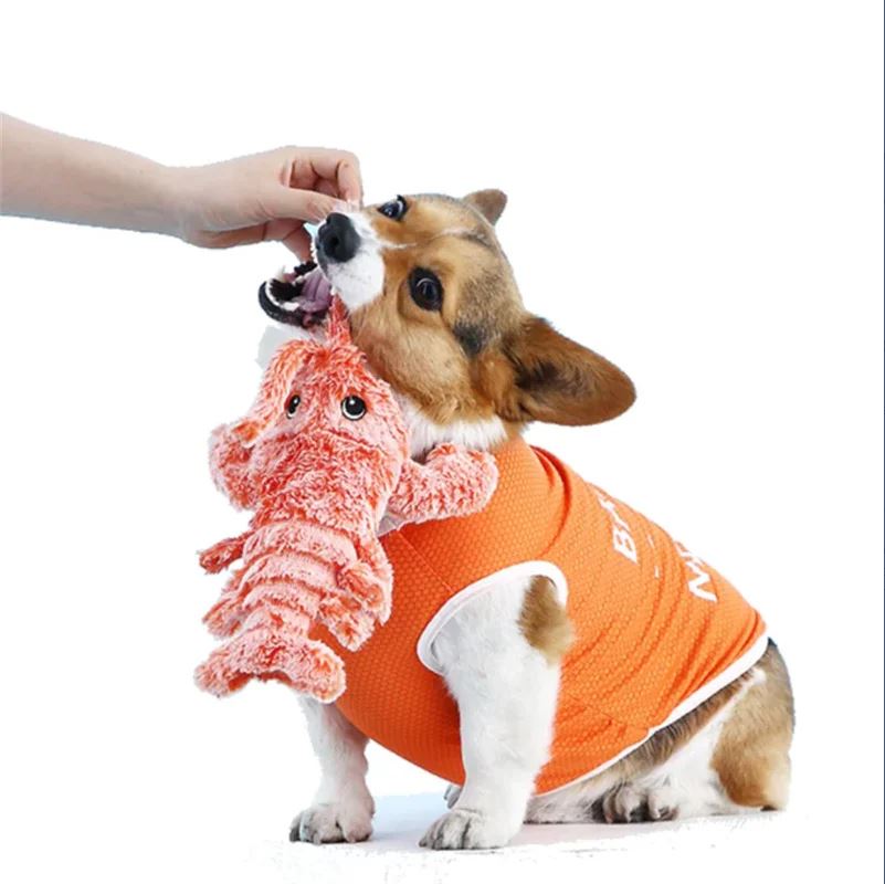 🦐 Springende Scampi –  Zacht, piepend & grappig – puur speelplezier