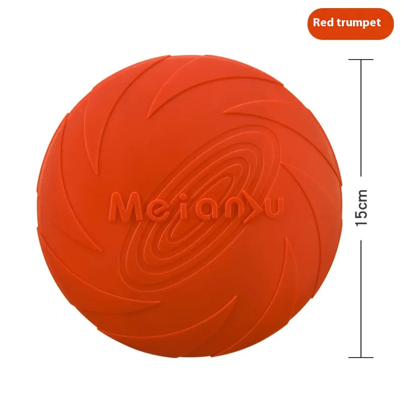 🟢Rubberen Frisbee – Apport! -  Voor energieke spelletjes in het park of de tuin