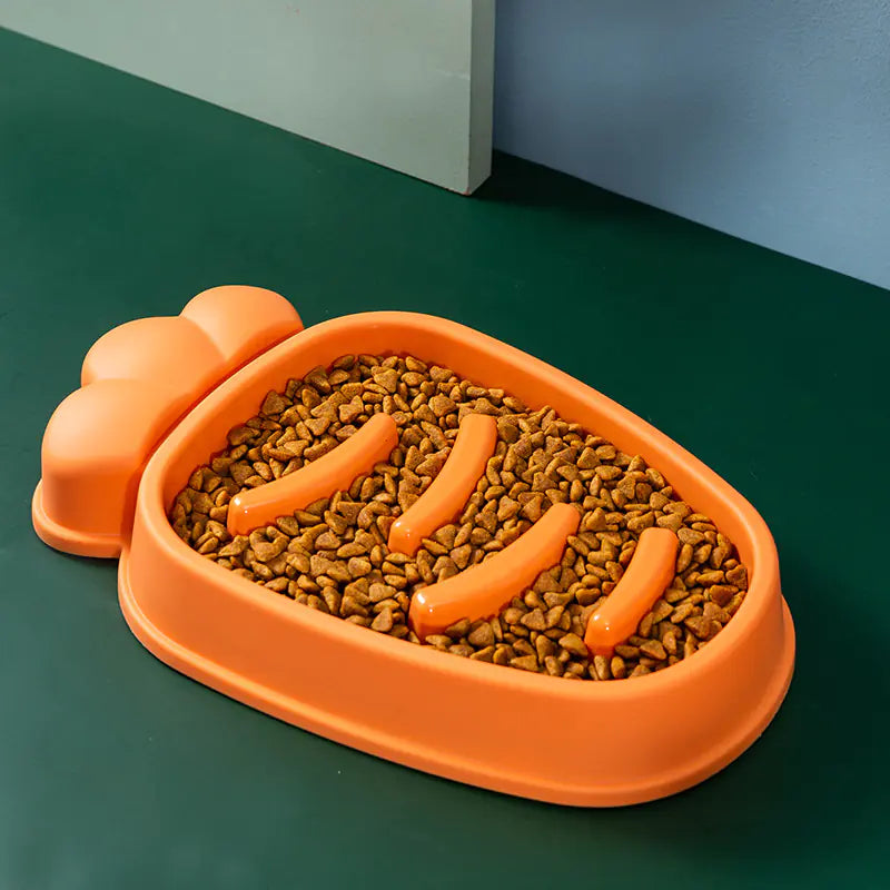 🧡 Slow Feeder Kom – Speels Eten, Minder Schrokken!