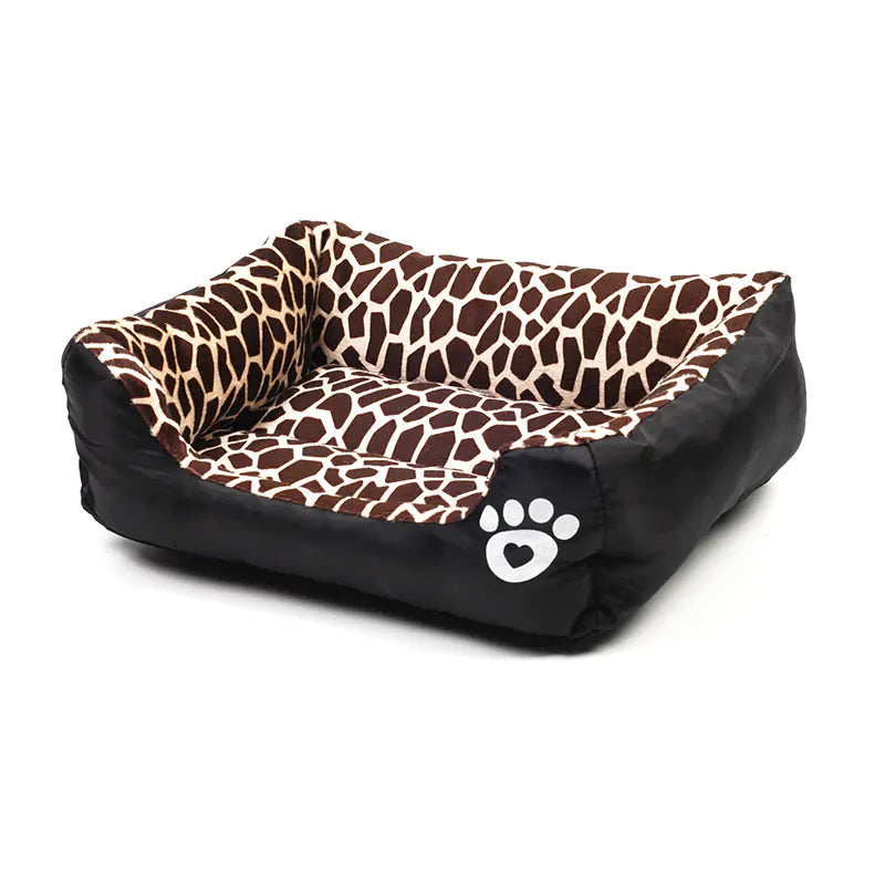 🐾 Hondenbed Safari-Stijl – Stoer & zacht dutje