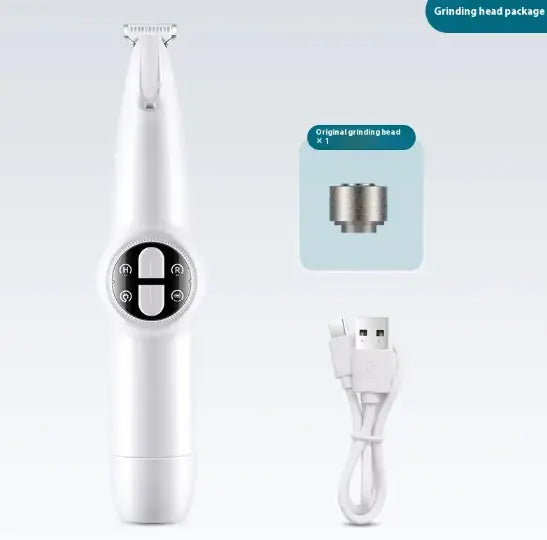✂️ 2-in-1 Pootverzorger – Trimmen & Vijlen in één handige tool!