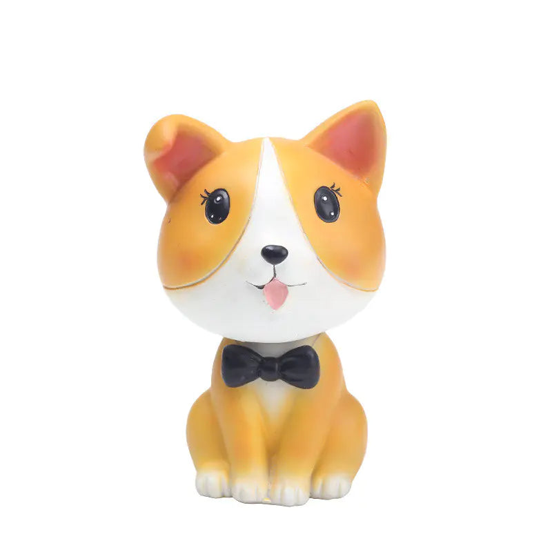 🐶 Luxury Bobblehead - Schattige decoratie voor je auto of bureau
