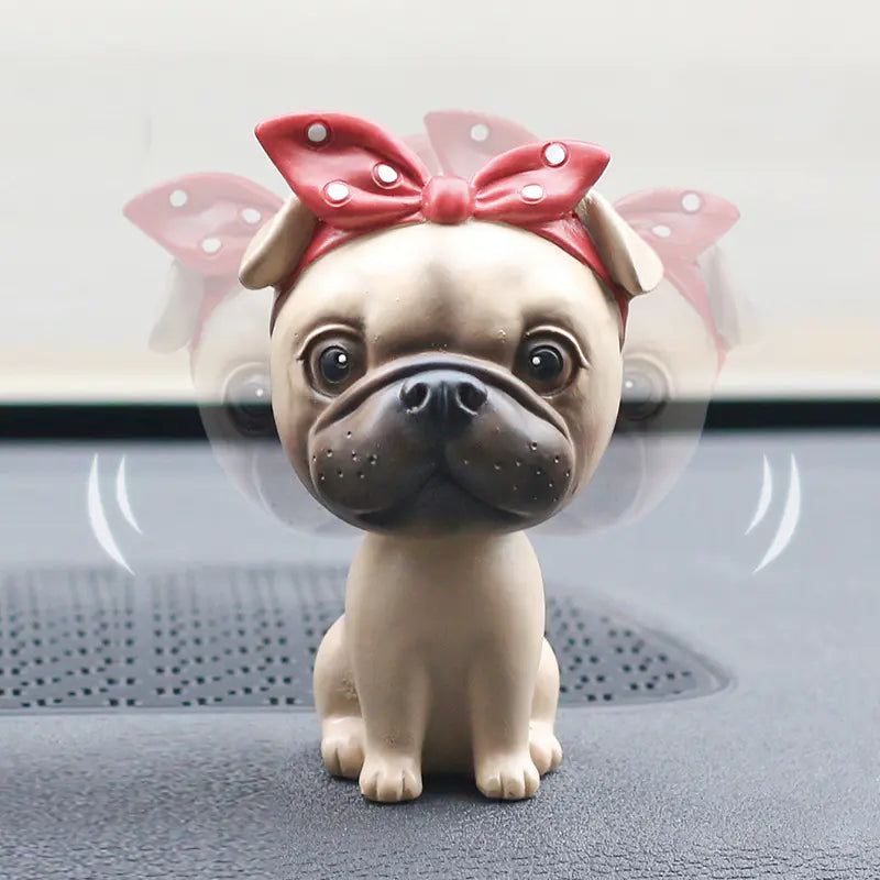 🐶 Luxury Bobblehead - Schattige decoratie voor je auto of bureau