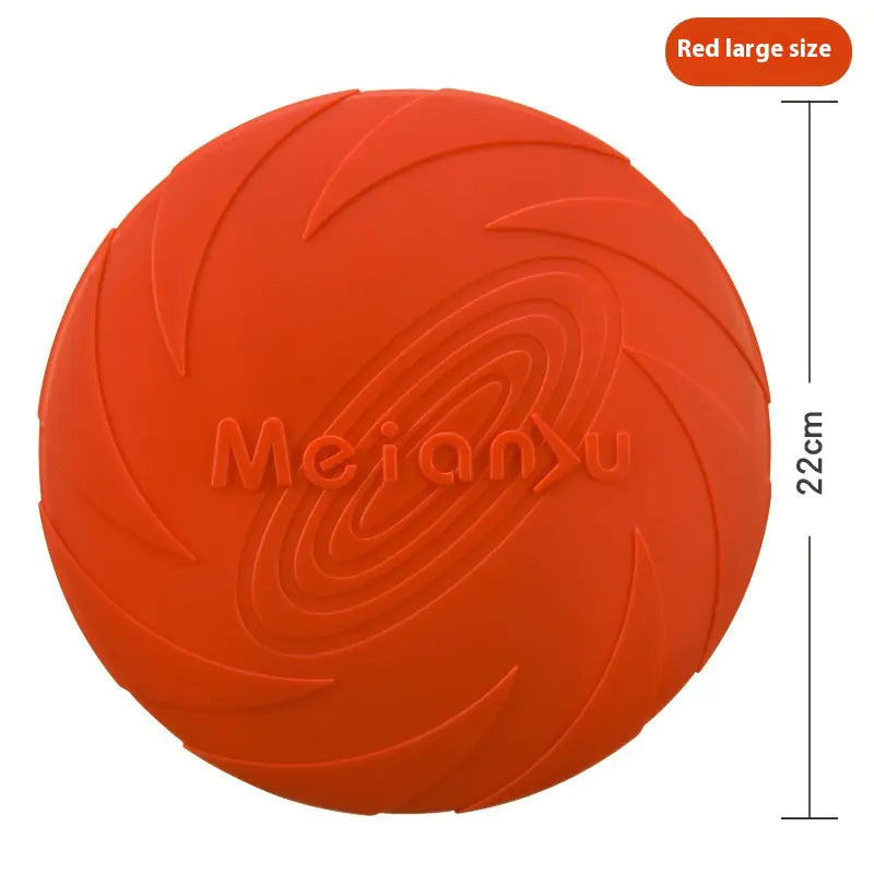 🟢Rubberen Frisbee – Apport! -  Voor energieke spelletjes in het park of de tuin
