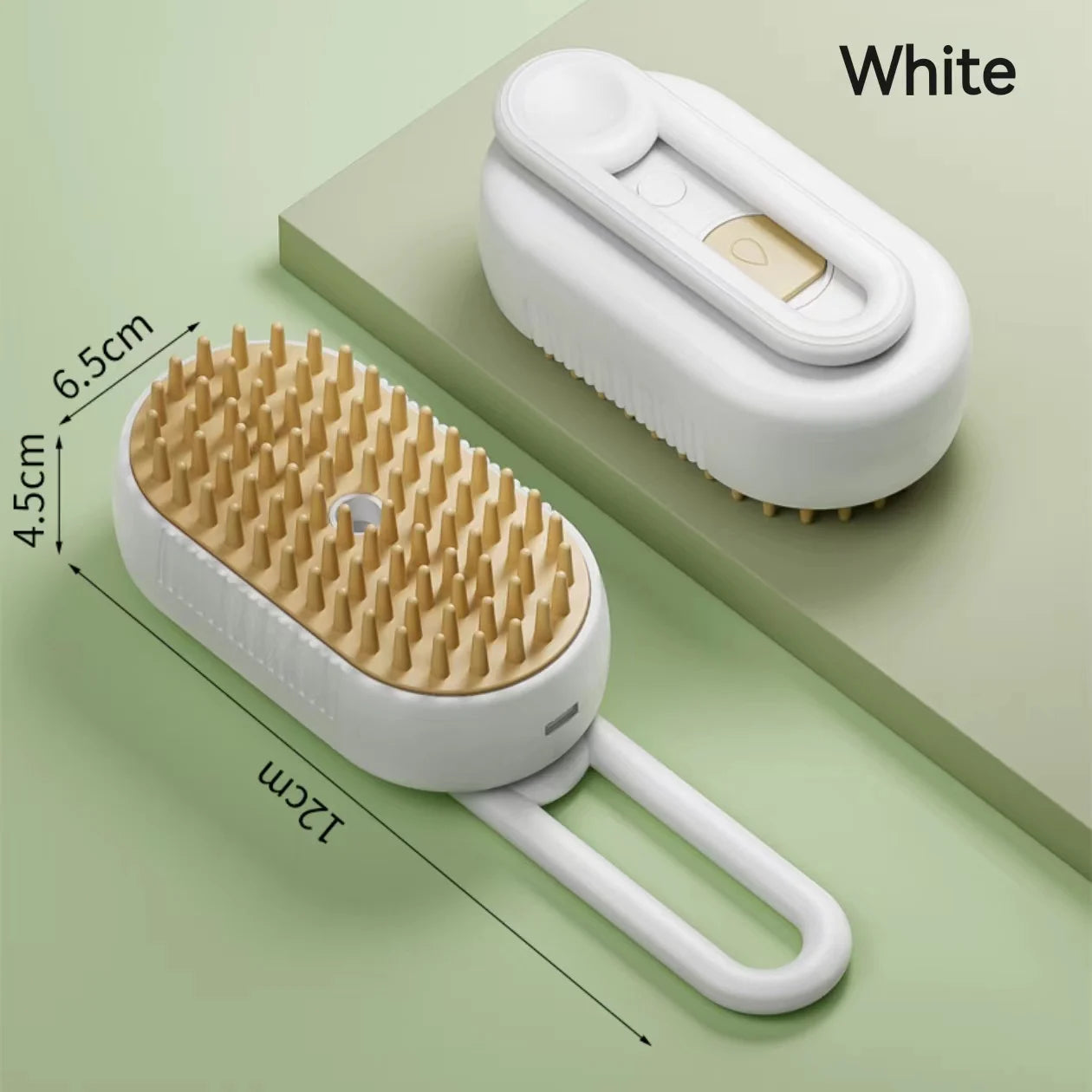 PawJoy 3-in-1 Stoom Massageborstel voor Huisdieren