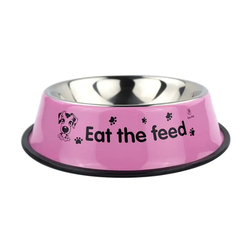 💗 “Eat the Feed” Voerbak – Antislip & Opvallend Design
