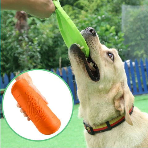 🟢Rubberen Frisbee – Apport! -  Voor energieke spelletjes in het park of de tuin