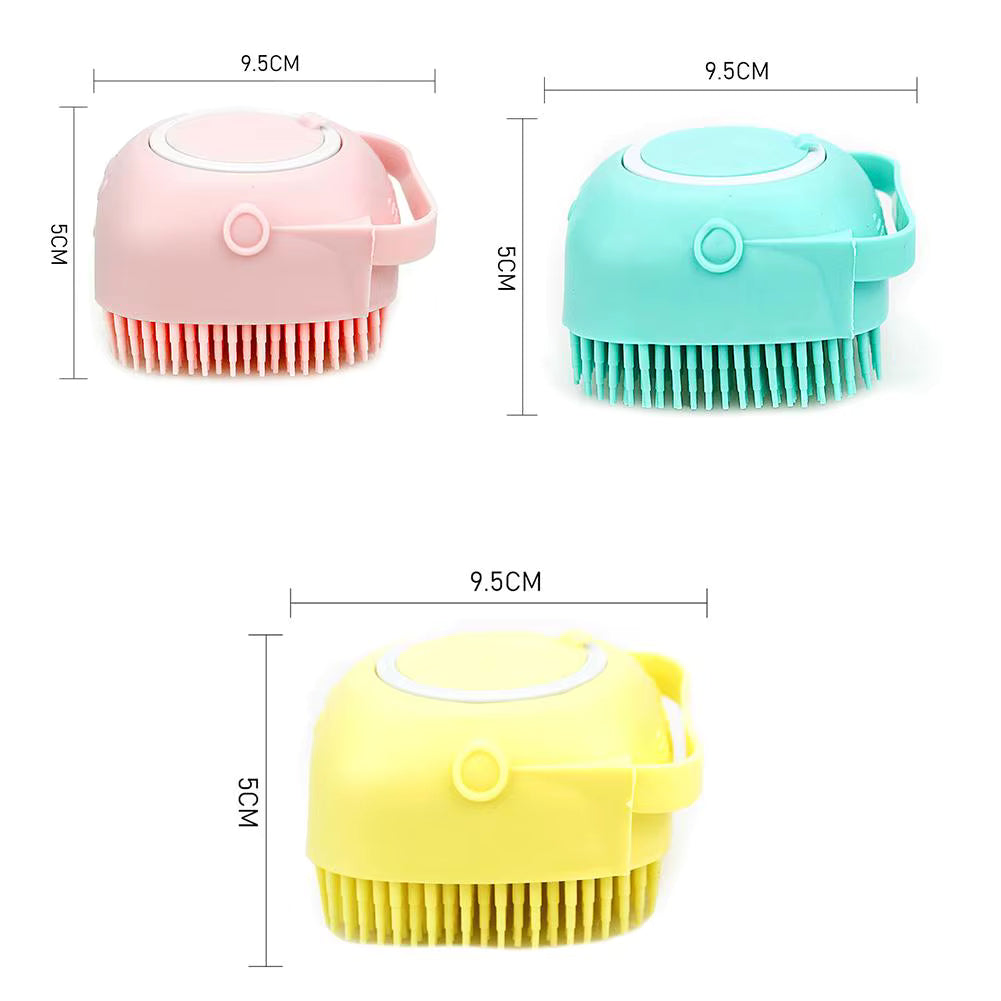PawJoy BubbleBrush – Shampoo Massageborstel voor Honden & Katten