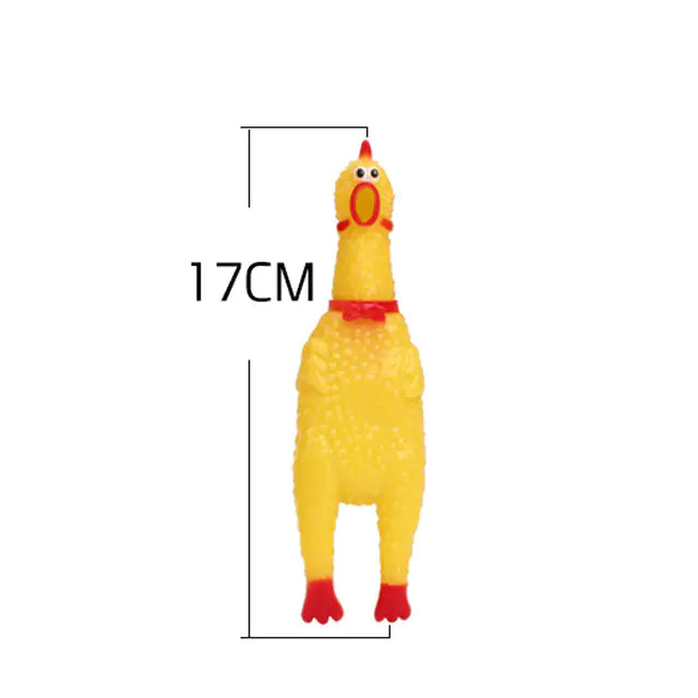 🐥 Rubberen Kieken - Gek geluid + duurzaam rubber = veel plezier!