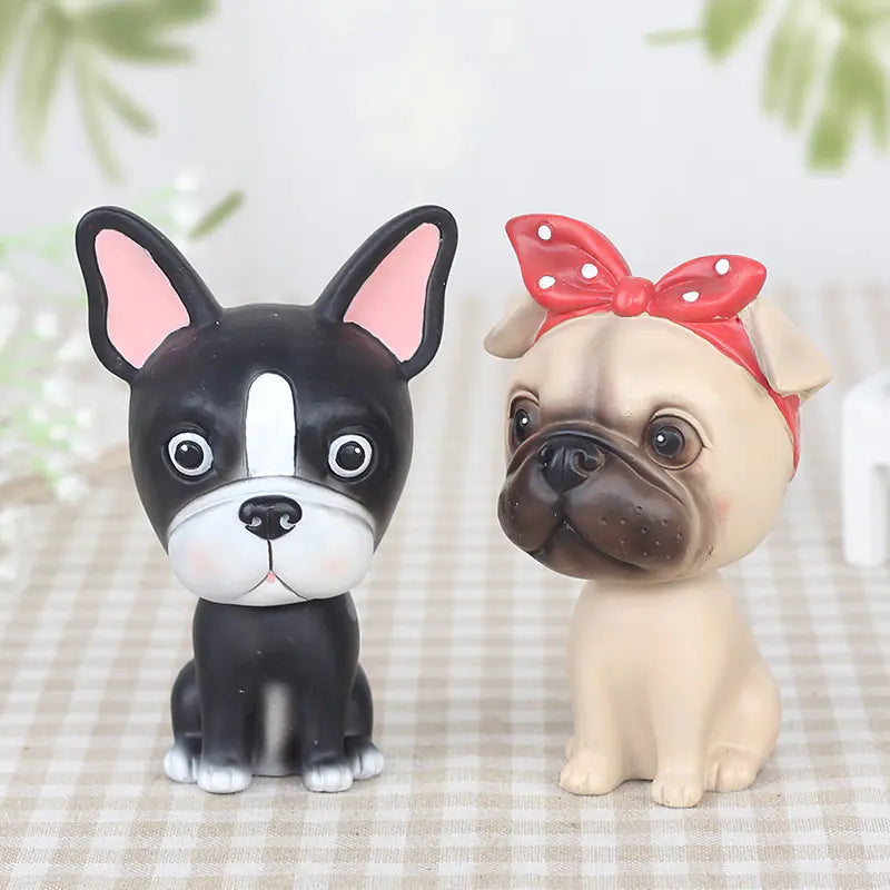 🐶 Luxury Bobblehead - Schattige decoratie voor je auto of bureau