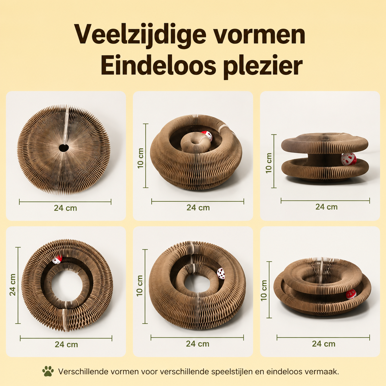 PawJoy KrabRoller – Interactieve Krab- & Speelbaan voor Katten