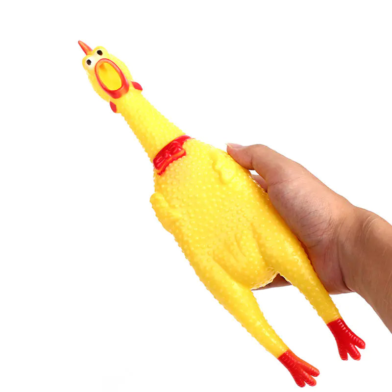 🐥 Rubberen Kieken - Gek geluid + duurzaam rubber = veel plezier!