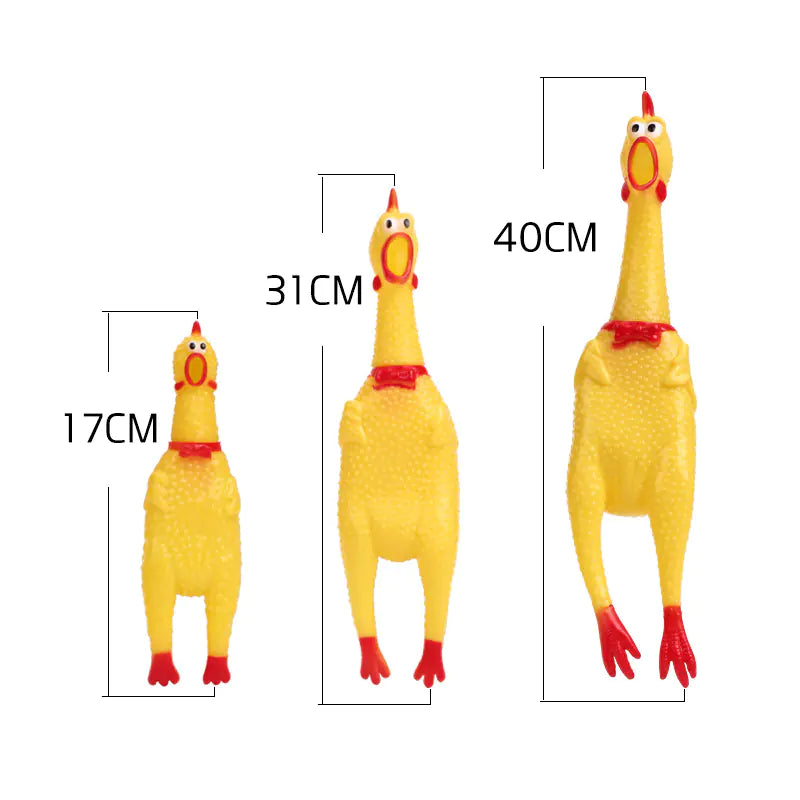 🐥 Rubberen Kieken - Gek geluid + duurzaam rubber = veel plezier!