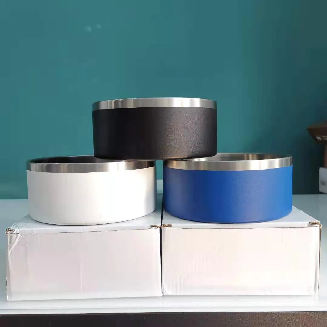 🥣 Minimalistische Voerbak in RVS – Stijlvol & Stevig