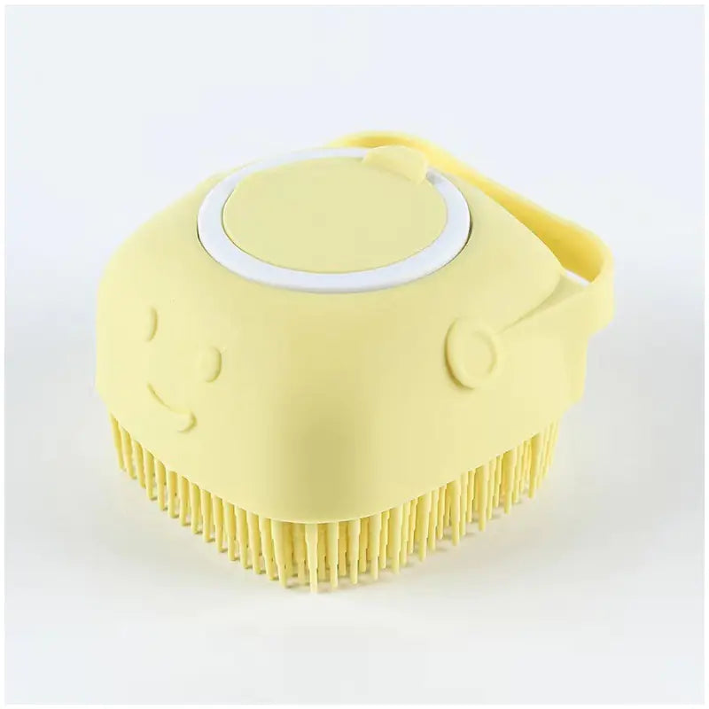 🧼 Massage Shampoo Borstel – Zacht & Relaxerend voor je Hond