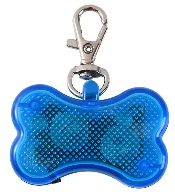 LED Veiligheidshangertje voor aan de Halsband – Compact & Oplaaiend in Stijl