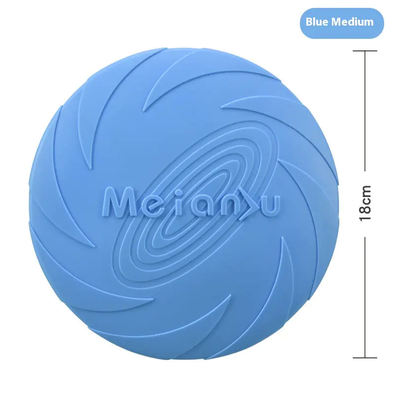 🟢Rubberen Frisbee – Apport! -  Voor energieke spelletjes in het park of de tuin