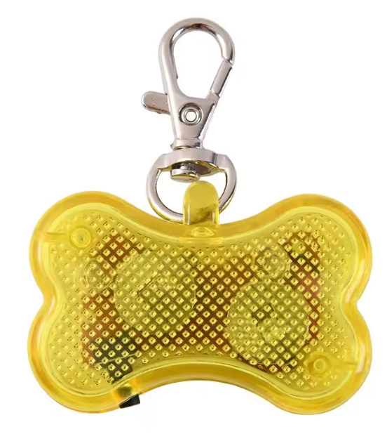 LED Veiligheidshangertje voor aan de Halsband – Compact & Oplaaiend in Stijl