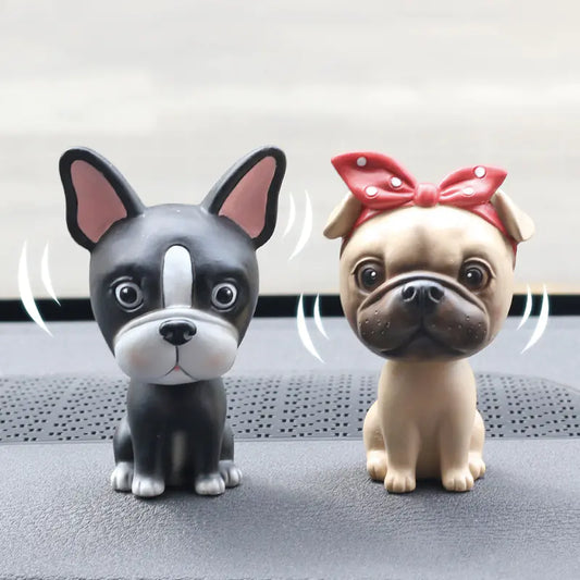 🐶 Luxury Bobblehead - Schattige decoratie voor je auto of bureau