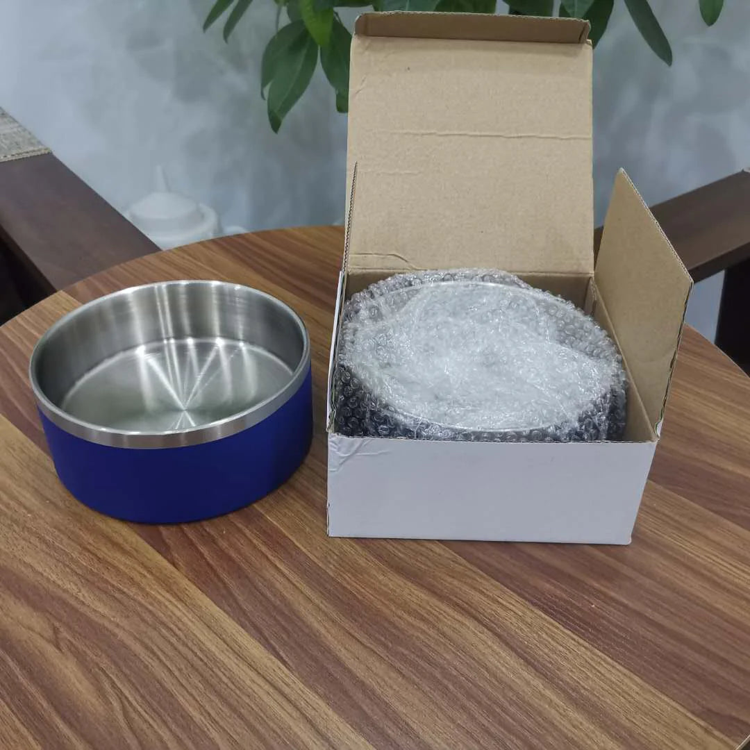 🥣 Minimalistische Voerbak in RVS – Stijlvol & Stevig