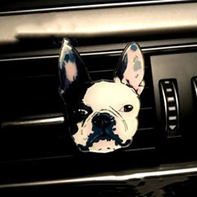 🌸 Schattige Parfumclips voor in de Auto - Frisse geur & een vleugje humor