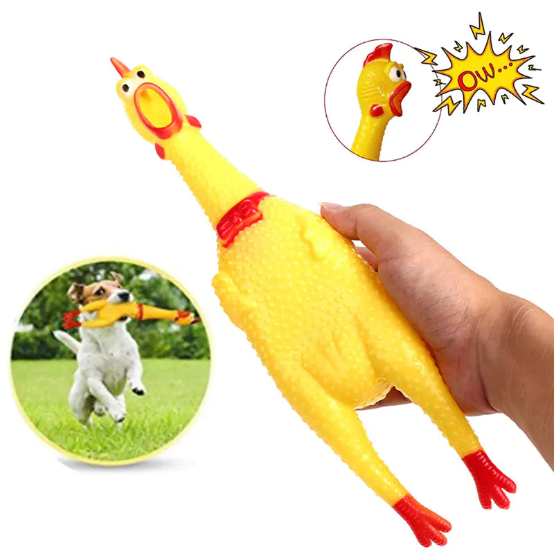 🐥 Rubberen Kieken - Gek geluid + duurzaam rubber = veel plezier!