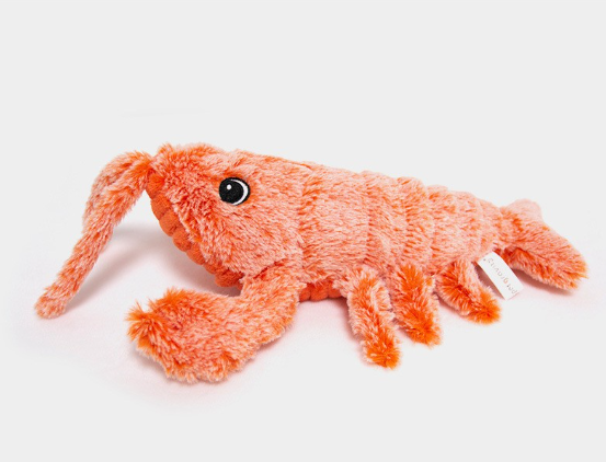 🦐 Springende Scampi –  Zacht, piepend & grappig – puur speelplezier