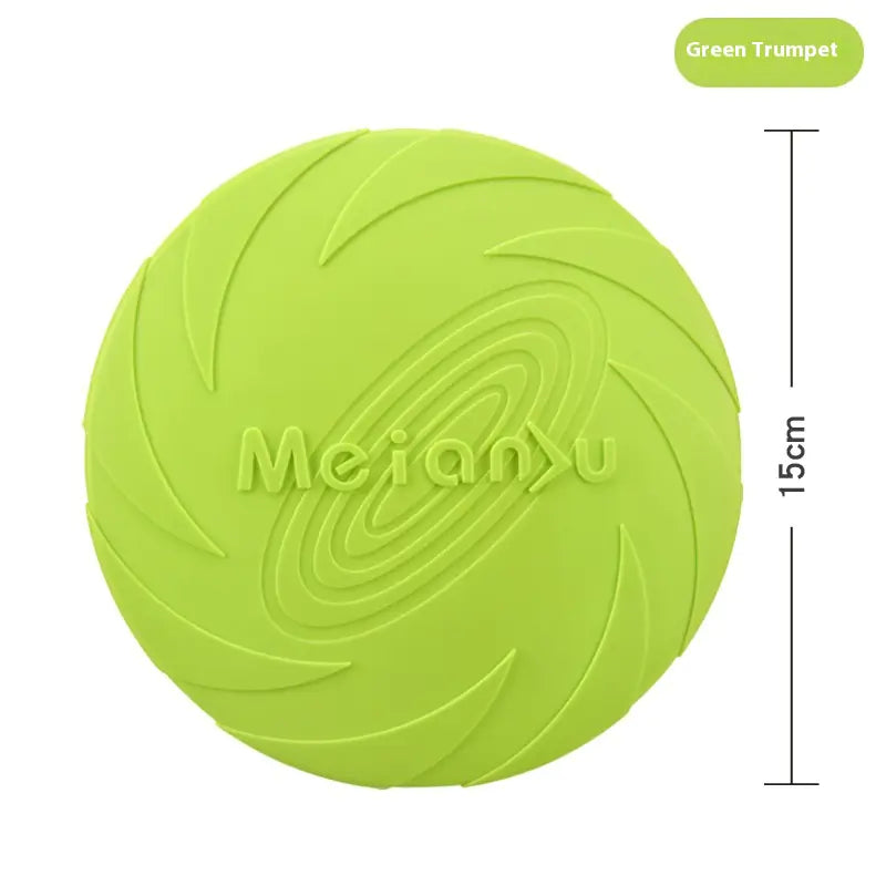 🟢Rubberen Frisbee – Apport! -  Voor energieke spelletjes in het park of de tuin