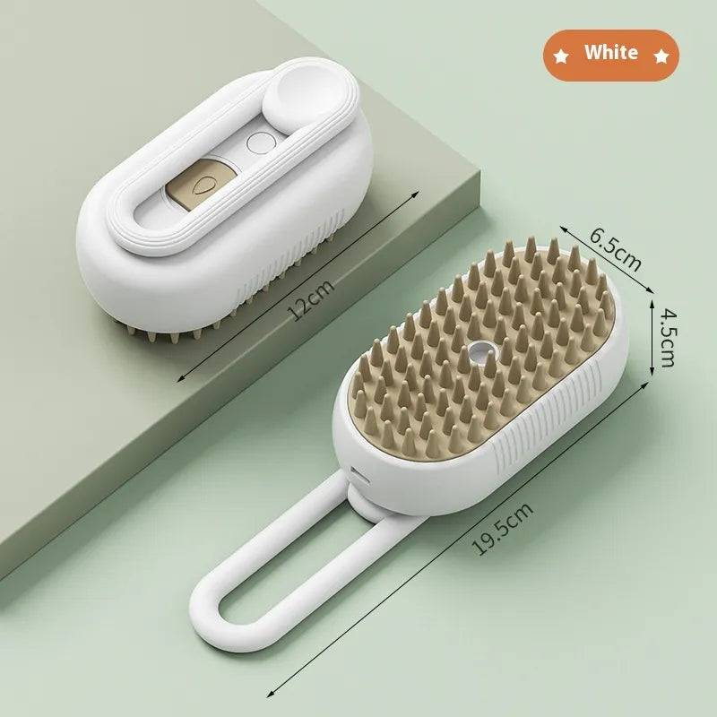 🧴 Massagekam met Sprayfunctie – Ontwarren & Verfrissen tegelijk