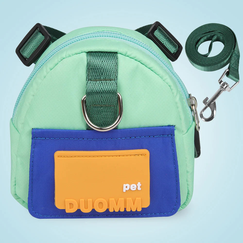 🎒 Woefzak – Rugzak Harnas met Ingebouwde Poepzakhouder